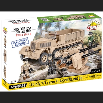 Sd.Kfz. 7/1 496 Kl 1:35 HC WWII– 2cm Flakvierling 38 Executive Edition